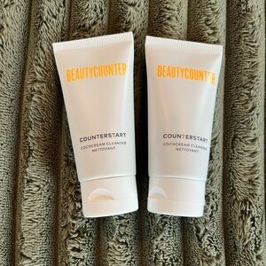 Beautycounter Counterstart Cococream Cleansers, two Mini/travel size